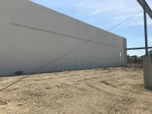 Exterior precast standup painting