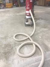 Prep floors for polished concrete application