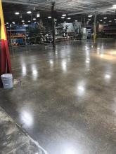 Final product for polishing of concrete